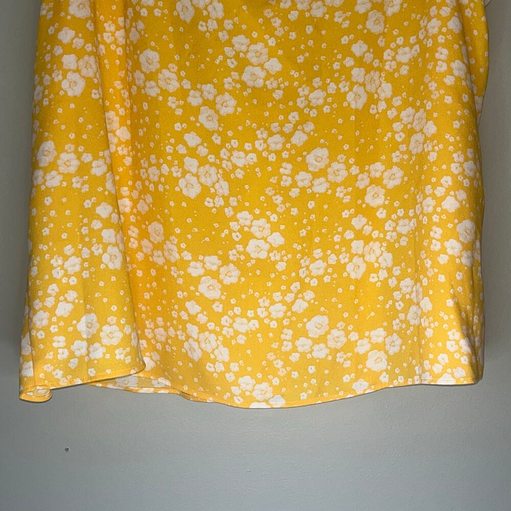 NWT! Lauren Conrad Yellow / White Tank Top Size XXL - Picture 8 of 11